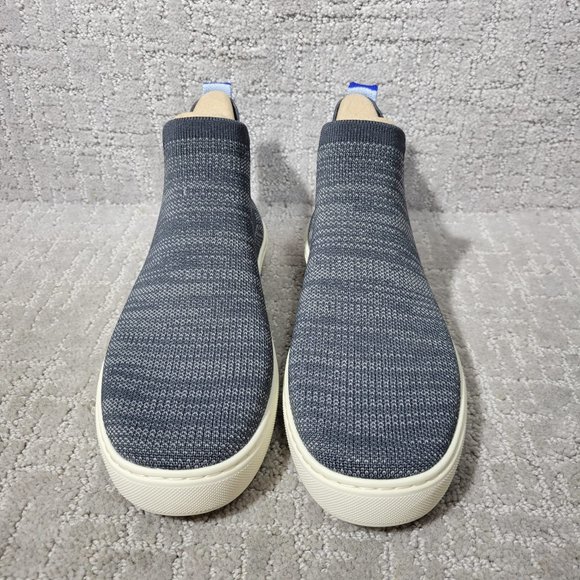 Rothy's The Chelsea Graphite Melange Ankle Boots Women's Size US 8, 8.5, 9.5 - Picture 2 of 10